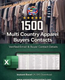 Multi Country Garment Buyers Contact List