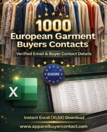 European clothing buyers contact list and garments importers contact details